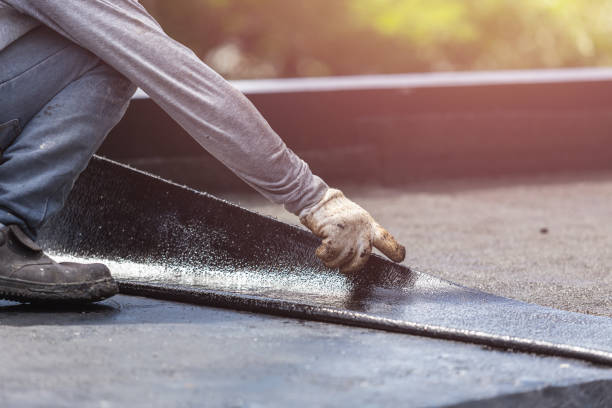 Professional Exterior Waterproofing technician working in West Union, OH